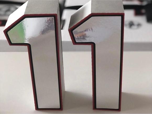 Letras e Números 3D! Personalizado na cor e tema da festa!