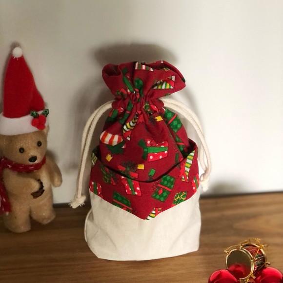 Porta Panettone em tecido que vira mini cesto!