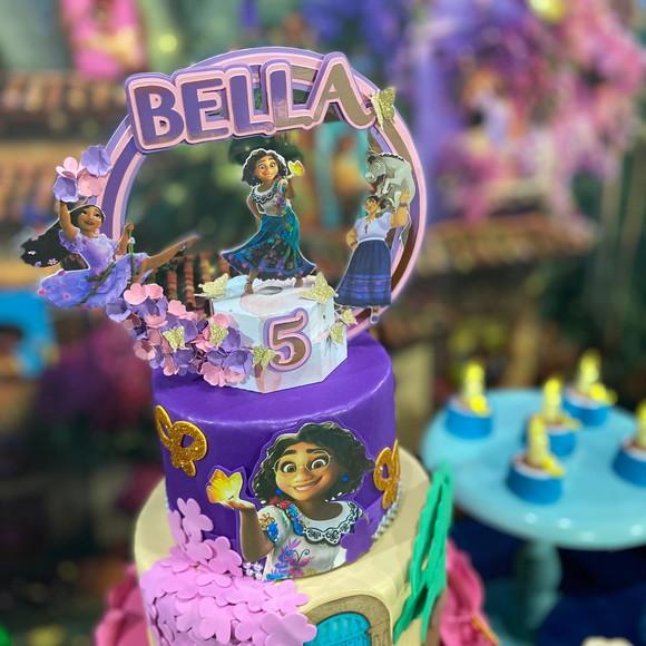 Topo de Bolo Personalizado no Tema Encanto!
