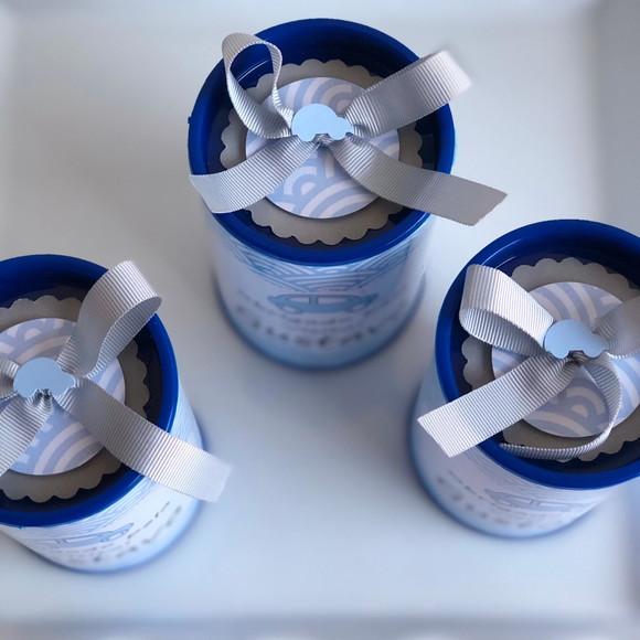 Tubo Cofre Personalizado no tema Carrinho para Maternidade!