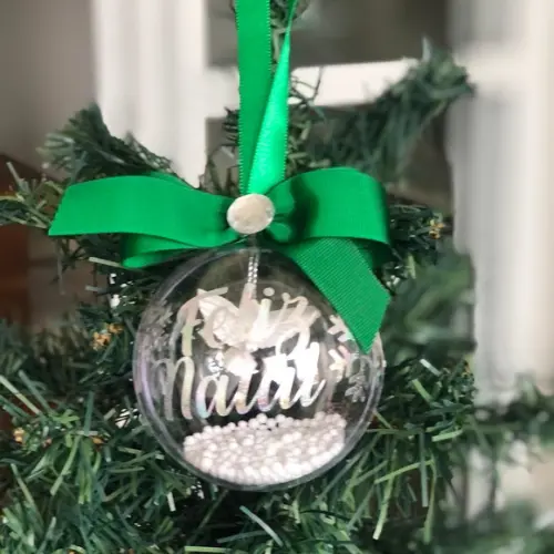 Bolas de Natal Personalizada!