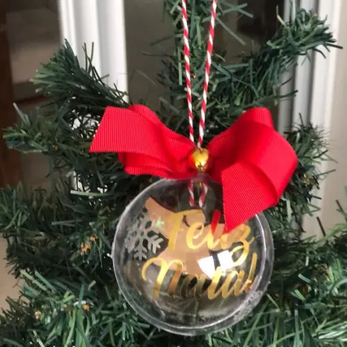 Bolas de Natal Personalizada!