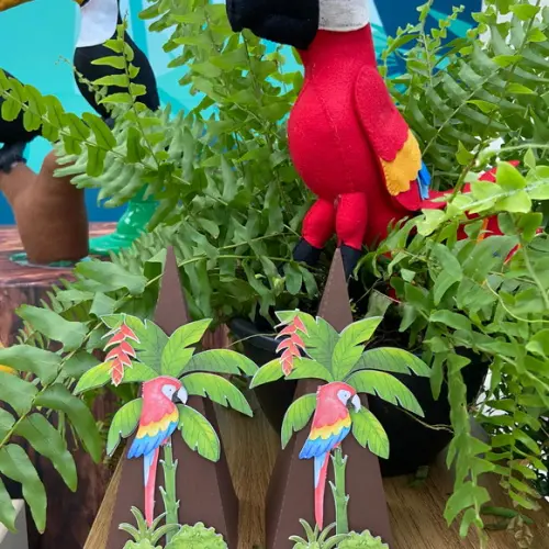 Caixa Cone Personalizada no Tema Amazônia!