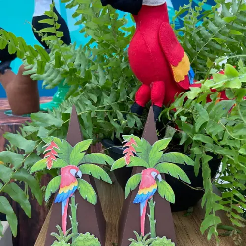 Caixa Cone Personalizada no Tema Amazônia!