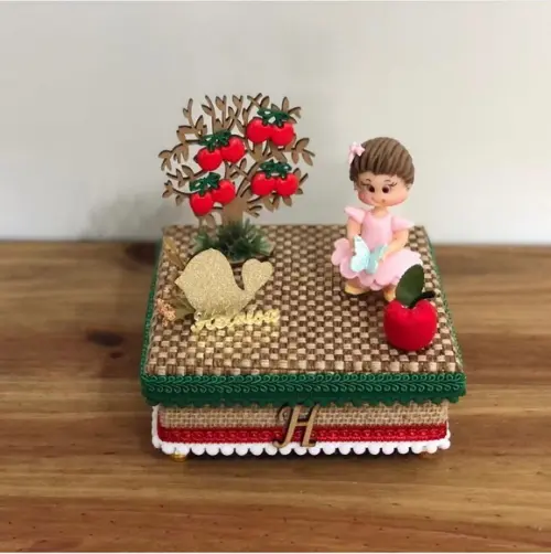 Caixa Cenário Personalizada no Tema Picnic!