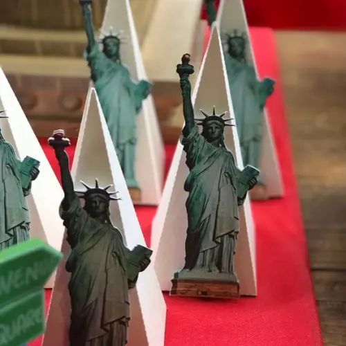 Caixa Cone Personalizada no tema Estátua da Liberdade!