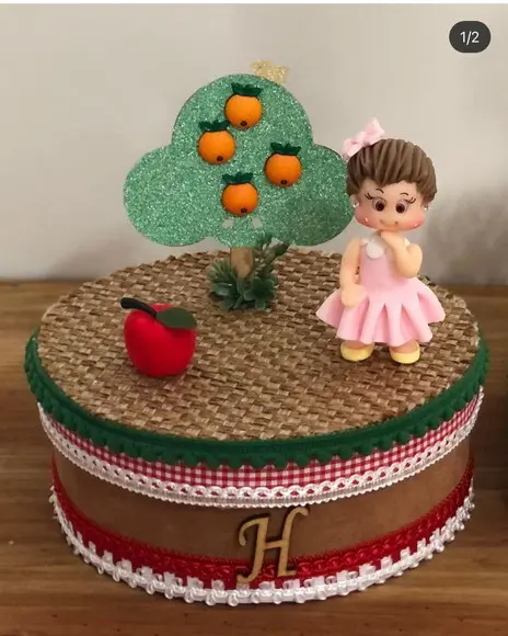Caixa Cenário Personalizada no Tema Picnic!