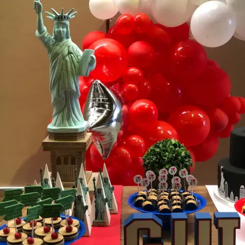 Caixa Cone Personalizada no tema Estátua da Liberdade!
