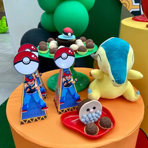 Caixa Cone Personalizada no Tema Pokémon!