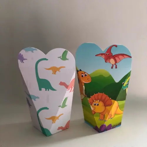 Caixa Coração Personalizada no tema Dinossauro!