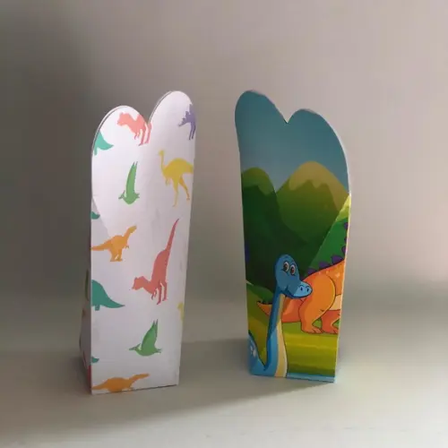 Caixa Coração Personalizada no tema Dinossauro!