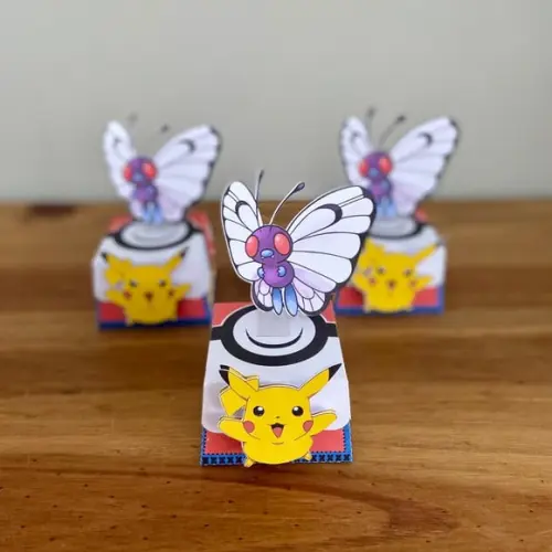 Caixa Cubo Personalizada no Tema Pokémon!