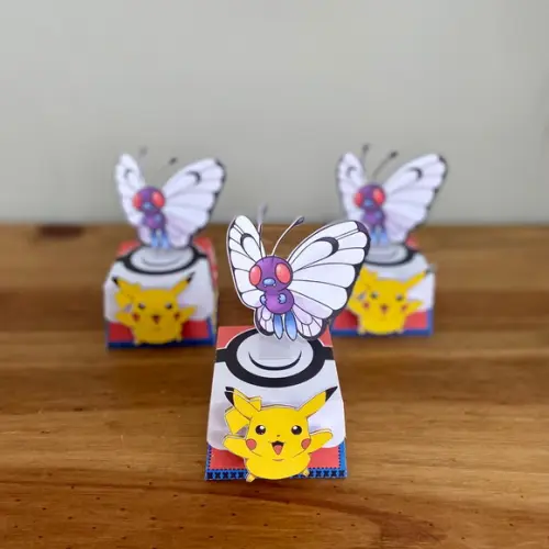 Caixa Cubo Personalizada no Tema Pokémon!