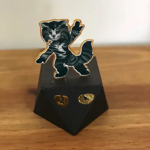 Caixa Diamante Personalizada No Tema Cats Broadway!