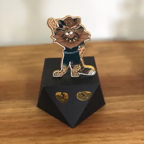Caixa Diamante Personalizada No Tema Cats Broadway!