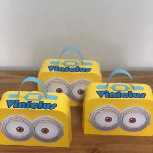Caixa Lembrancinha Maleta Personalizada no tema Dinossauros!