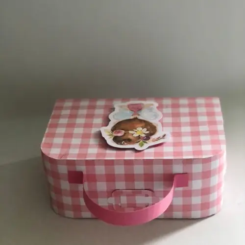 Caixa Lembrancinha Maleta Personalizada no Tema Fadas!