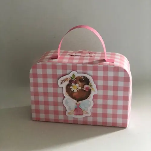 Caixa Lembrancinha Maleta Personalizada no Tema Fadas!