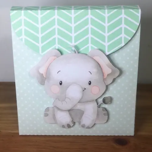 Caixa Lembrancinha Mochila Personalizada no tema Safari!