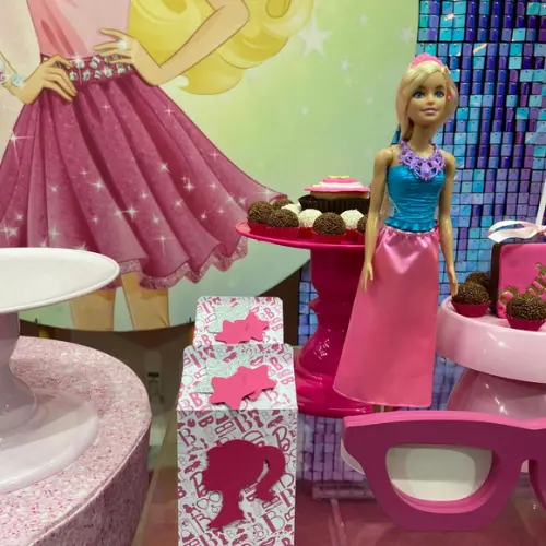 Caixa Milk Personalizada no Tema Barbie!!!
