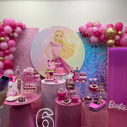 Caixa Milk Personalizada no Tema Barbie!!!