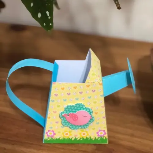 Caixa Regador Personalizado no Tema Jardim