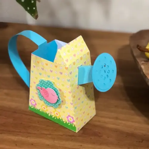 Caixa Regador Personalizado no Tema Jardim
