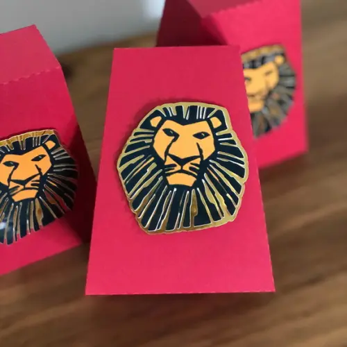 Caixa Sino Personalizada no tema O Rei Leão!