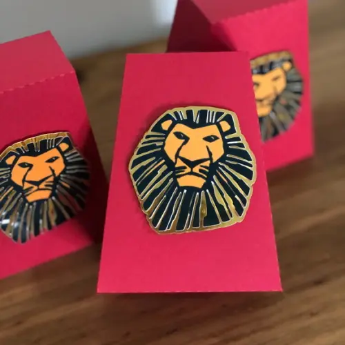 Caixa Sino Personalizada no tema O Rei Leão!
