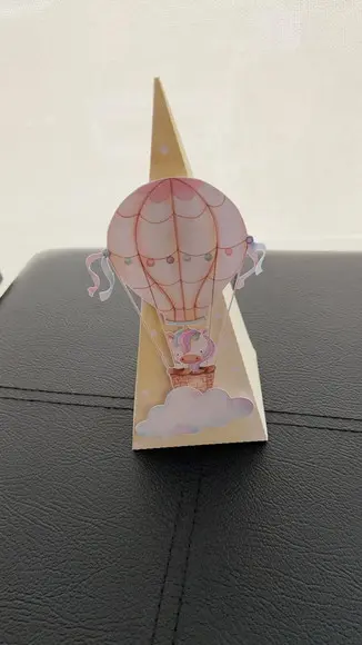 Caixas Cone Personalizadas no tema Unicónio