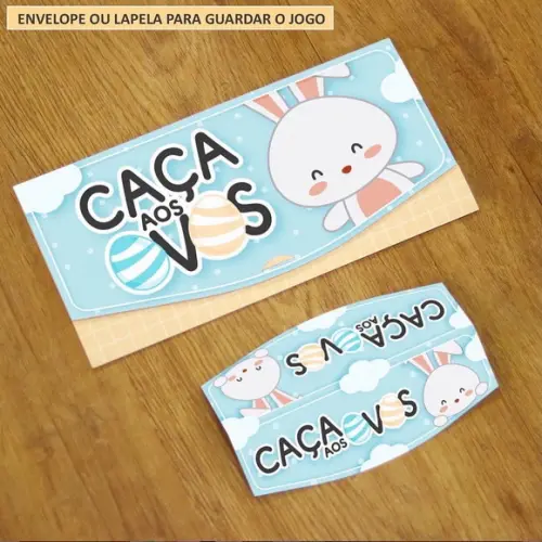 Kit Caça aos Ovos de Páscoa!