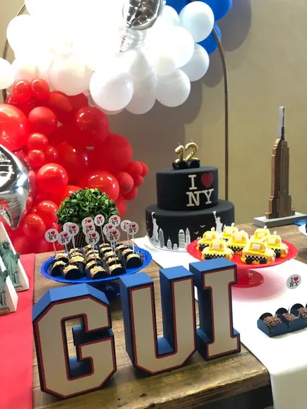 Letras e Números 3D! Personalizado na cor e tema da festa!