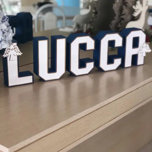 Letras e Números 3D! Personalizado na cor e tema da festa!