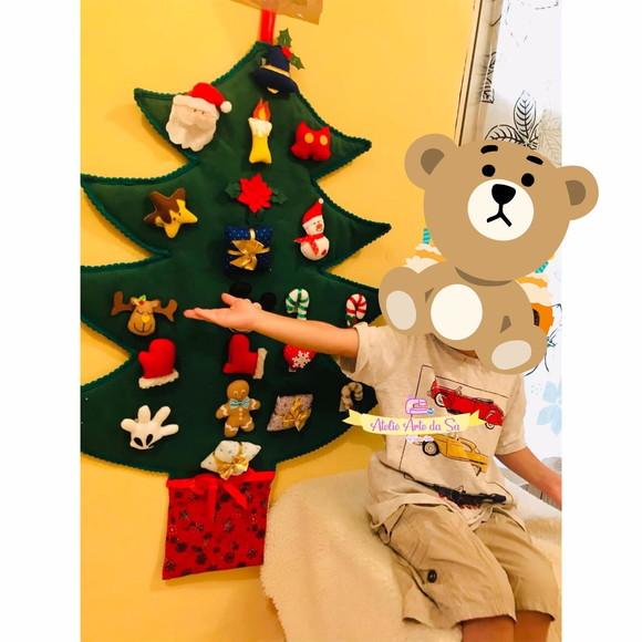 Árvore De Natal Em Feltro Infantil