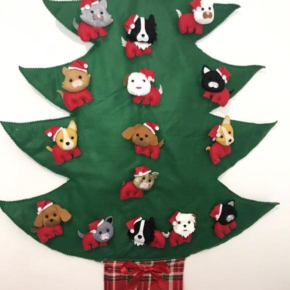 Árvore de Natal em Feltro Pet