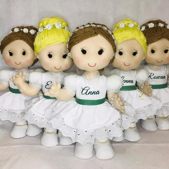 Boneca dama de honra personalizada