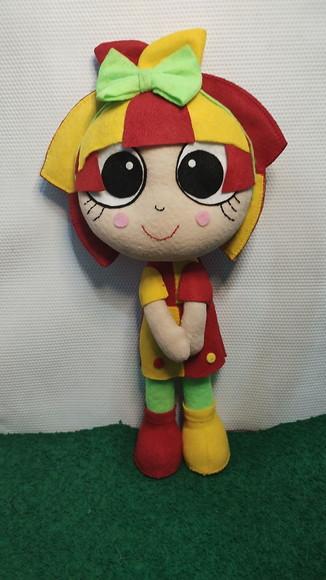 Boneca Emília em Feltro 25/30 cm