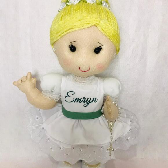 Boneca personalizada dama de honra Libras