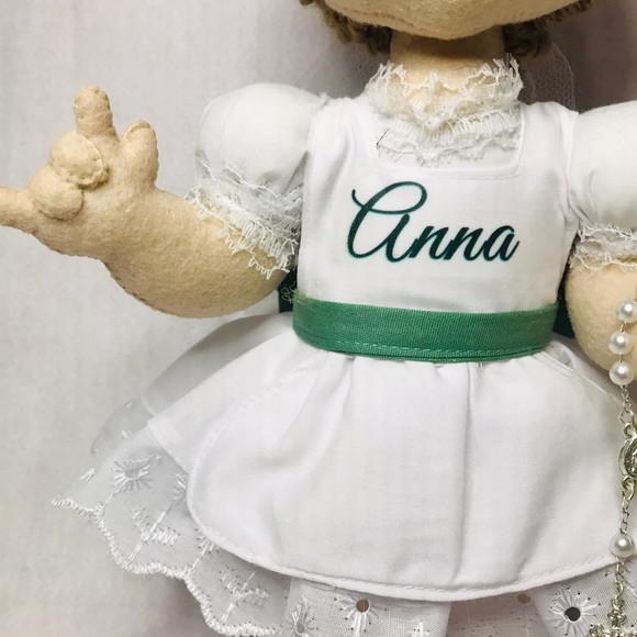 Boneca personalizada dama de honra Libras