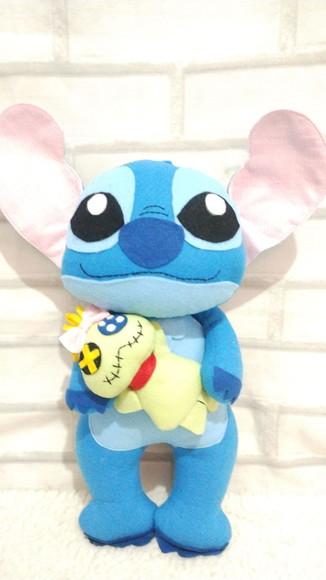 Boneco Stitch em Feltro 35 cm