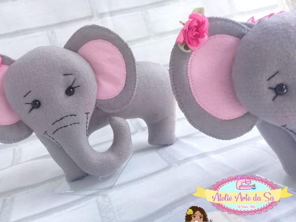 Elefante em feltro