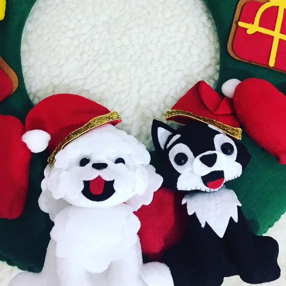 Guirlanda Pets de Natal
