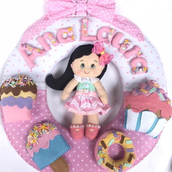Guirlanda Menina Doceria