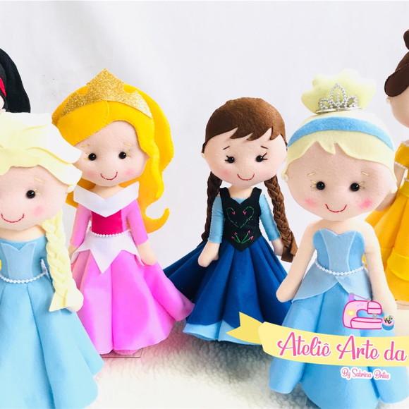Kit Princesas Com 6