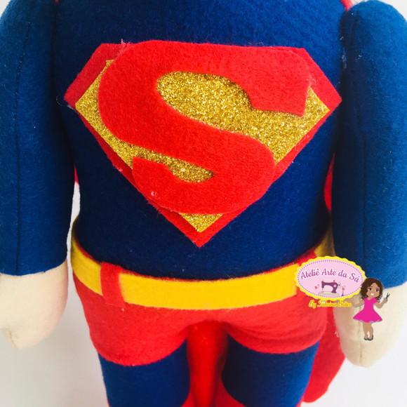 Super homem em feltro