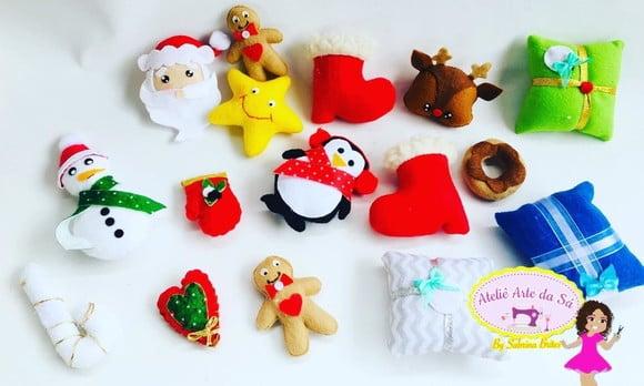 Árvore de Natal em Feltro Infantil Montessori