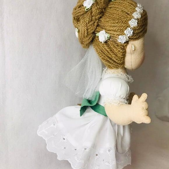 Boneca noivinha personalizada