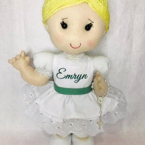 Boneca personalizada dama de honra Libras