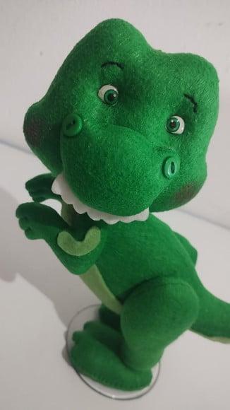 Dinossauro em Feltro com 20 cm