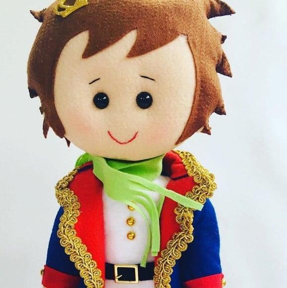 Kit Pequeno Príncipe em Feltro Luxo e Raposa